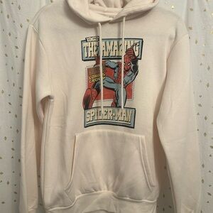 Marvel Spider-Man Cream Hoodie